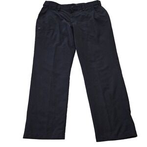 5.11 Tactical Mens Navy Blue Ripstop Work Pants 40x32 Straight Leg Multi Pocket